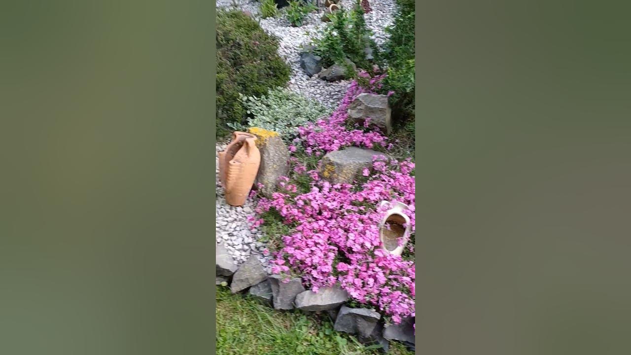 цветы коврик флокс - YouTube