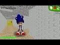 Aenh encuentra a Sonic.exe en Baldis Basics - Aenh Baldis Basics