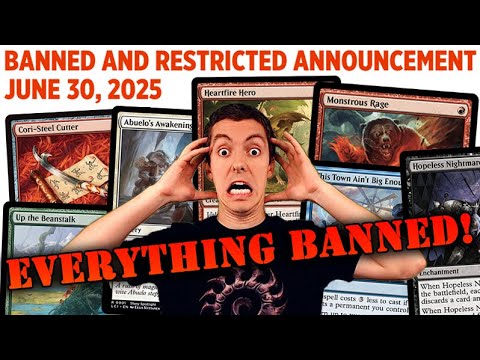 They Just Banned The ENTIRE FORMAT!  -  MTG Ban List Announcement