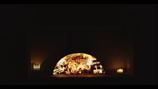 Fire in the bread oven