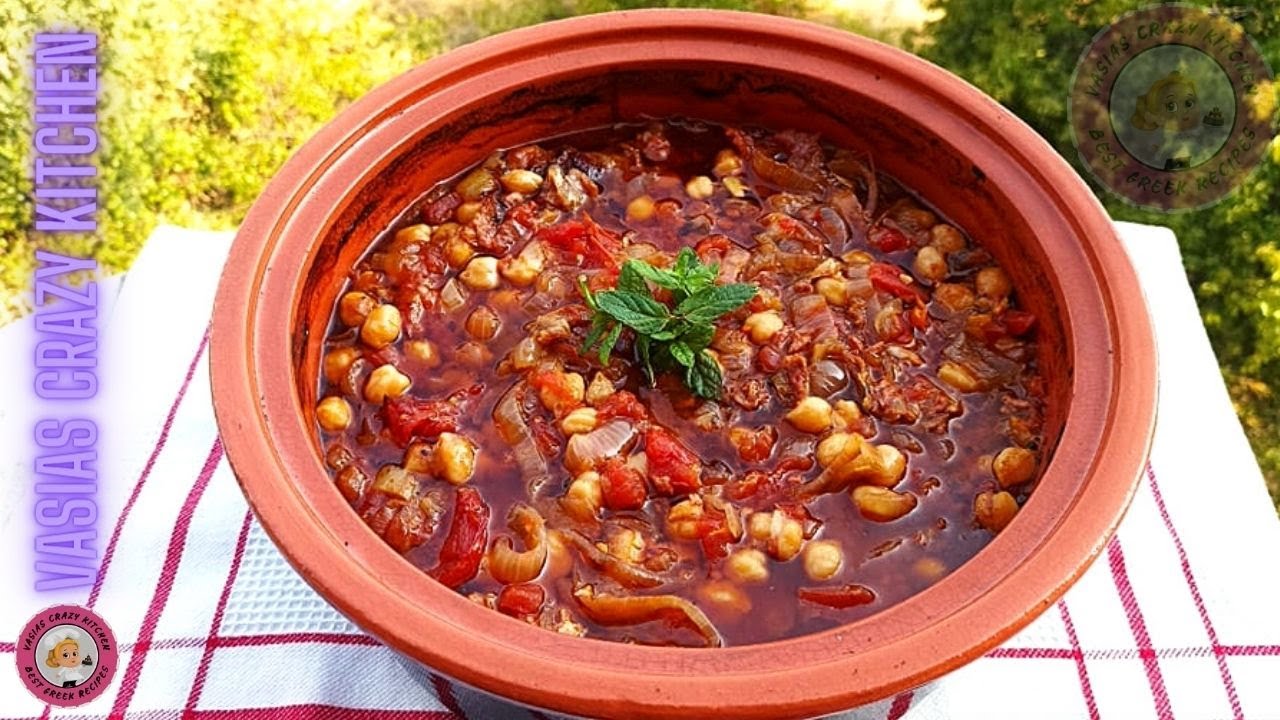 Το Απολυτο Φθινοπωρινο Φαγητο - Δεν Εχετε Ξαναφαει Τετοιο Νοστιμο Φαγητο - Ρεβυθια Γαστρας Συνταγη