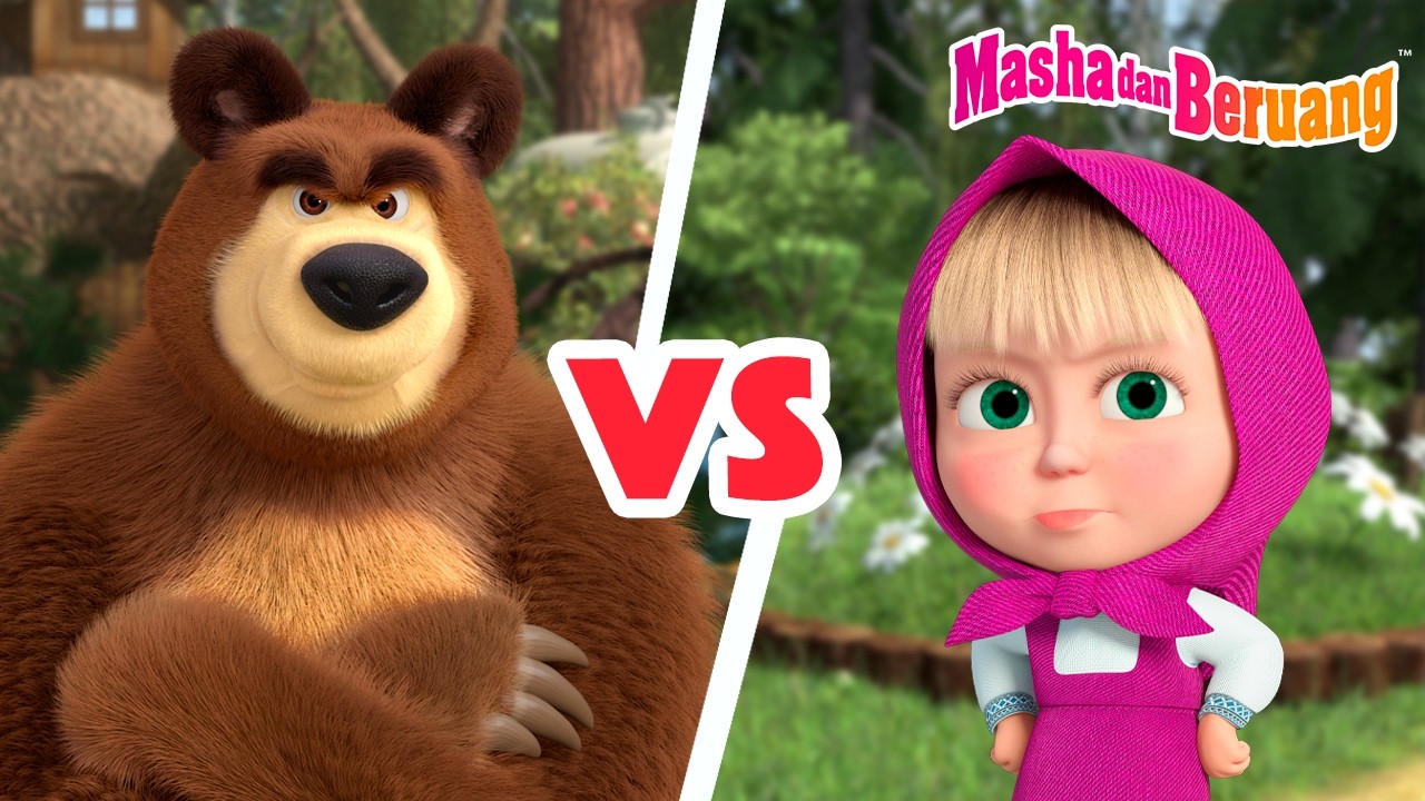 👧🆚🐻 Masha vs Beruang 😎👏 Koleksi kartun episode terbaik 🎬 Masha dan Beruang