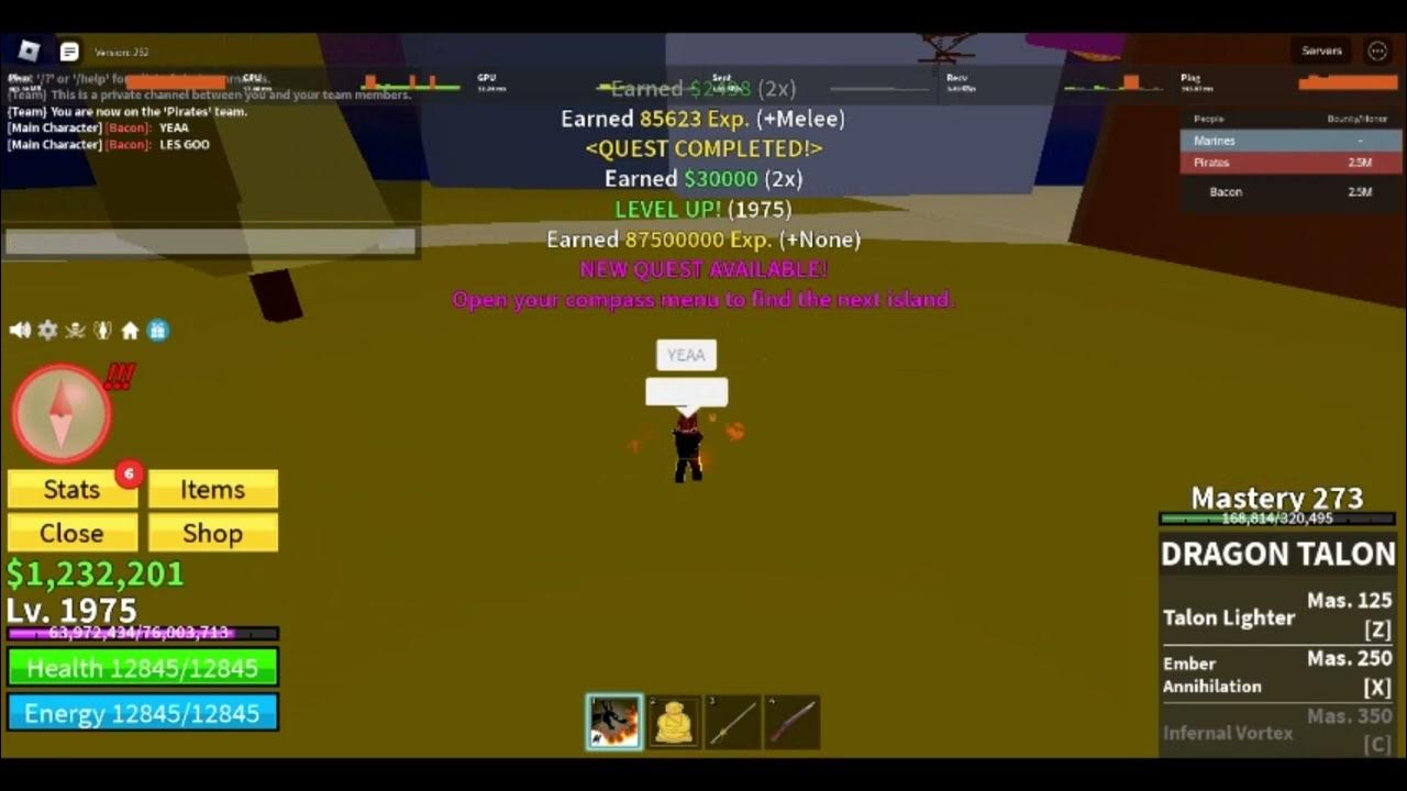 Finishing floating turtle island blox fruits YouTube