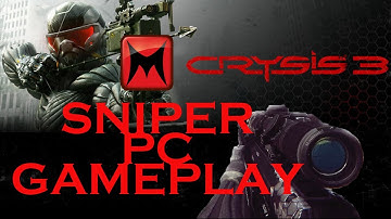 Crysis 3 Open Beta PC Sniper Gameplay Crash Site on Airport Nvidia 560 GTX Ti Part 5 HD[720p]