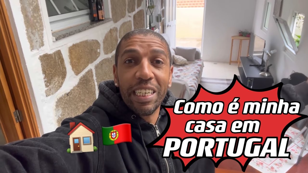 Minha humilde casa em PORTUGAL 🏠🇵🇹🙏🏾😍