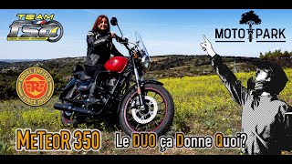 ROYAL ENFIELD METEOR 350 LE TEST  EN DUO ÇA DONNE QUOI?