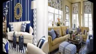 Blue living room furniture Decorating Ideas