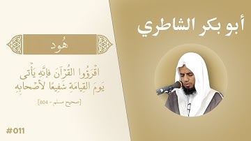 تلاوة عطرة لسورة هود بصوت الشيخ أبو بكر الشاطري #011
