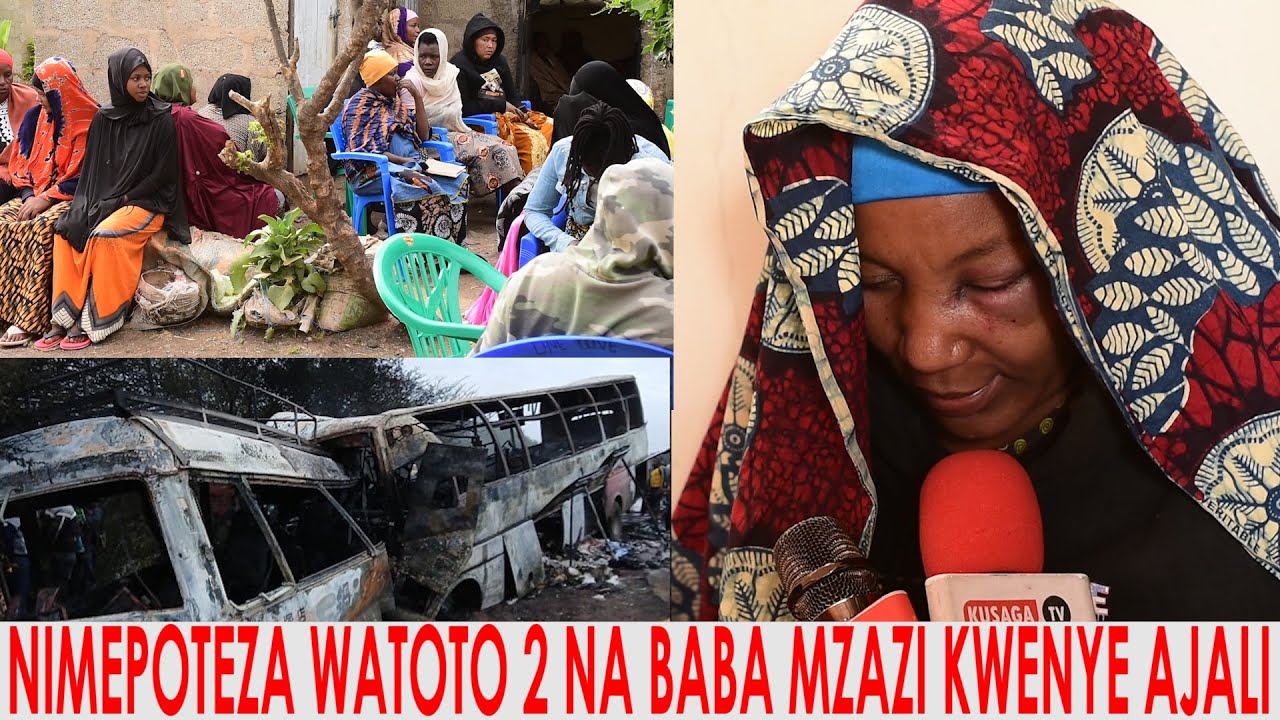 INAUMIZA:NIMEPOTEZA WATOTO WANGU 2 KWENYE AJALI/WEMGINE WALIRUKA MAITI NA KUCHUKUA PESA