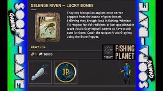 Lucky Bones Mission Selenge River Fishing Planet Anniversary Event Guide