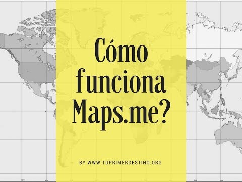 Video: ¿Qué es la aplicación Mapsme?