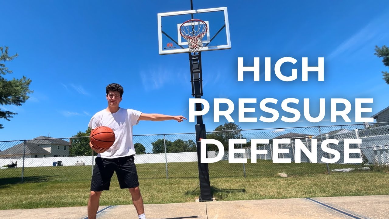Dealing with high pressure defense | 5 minute basketball lesson