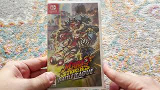 Unboxing Mario Strikers: Battle League #NintendoSwitch