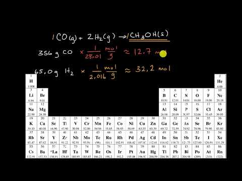 Video: Sınırlayıcı reaktifin formülü nedir?