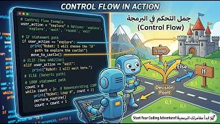 إزاي الكود بياخد قرارات؟Control flow 🤯