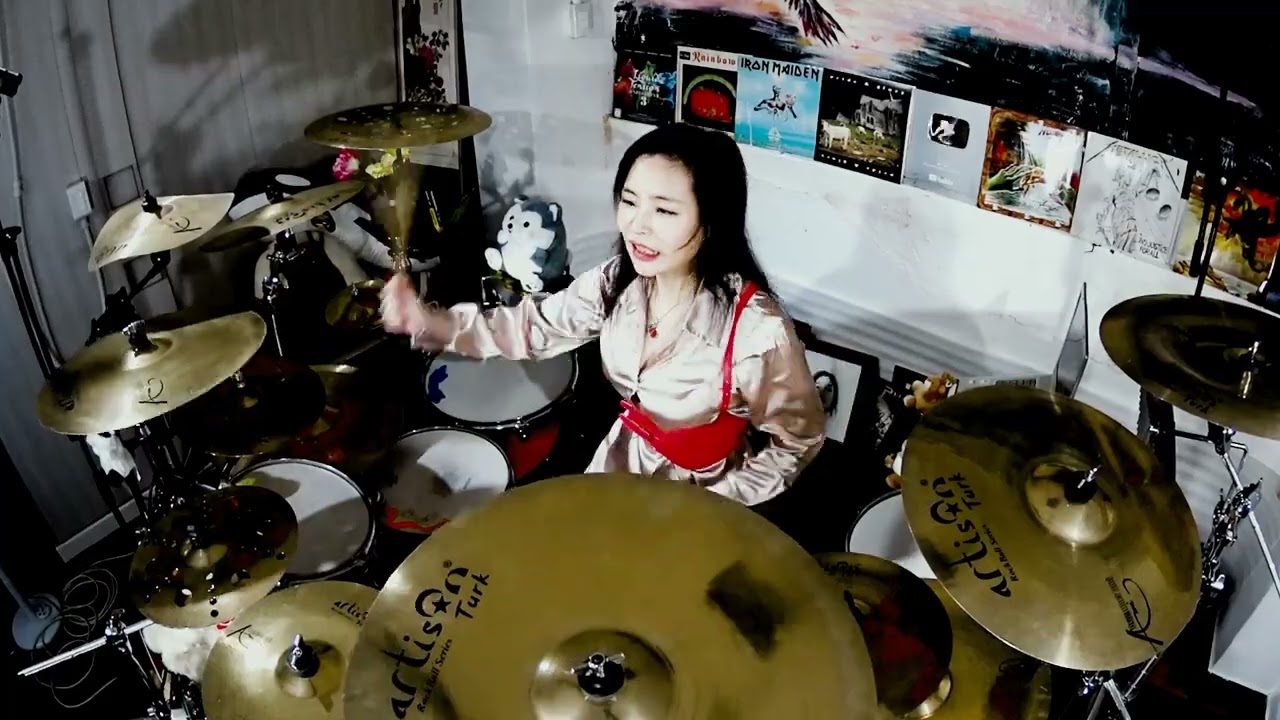 Yngwie Malmsteen - far beyond the sun drum cover by Ami Kim(214)