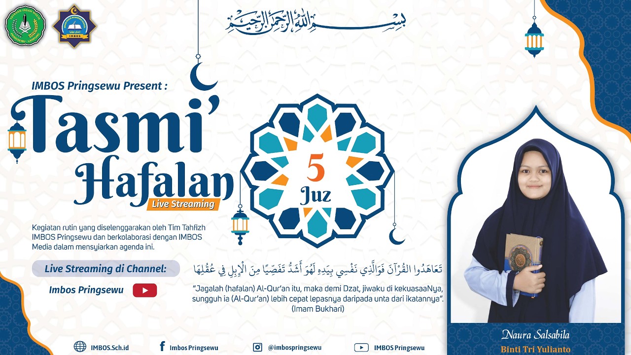 Tasmi' Hafalan 5 Juz II Naura Salsabila