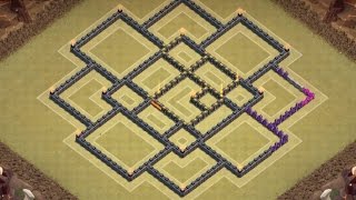 Clash Of Clans - Th10 Anti 3 Star Wardefense Base Speed Build