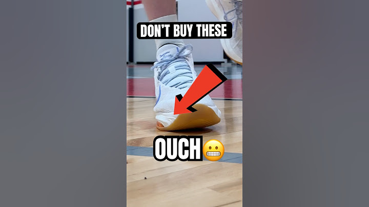 DON’T PLAY BASKETBALL IN THESE SHOES! 😬🏀