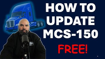HOW TO UPDATE YOUR FMCSA (MCS-150) FREE!!