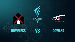 Homeless vs Cowana \/\/ Rainbow Six European  Challenger League 2020 - Group phase - Playday #3