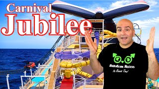 Boarding Carnival's Newest Ship The Jubilee  Cruise Day Food and Fun