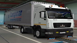🚚🚛 ETS2 LIVE ? Еду по mega sborka №25 для Euro Truck Simulator 2 (v1.50.01.steam thrustmaster 150)