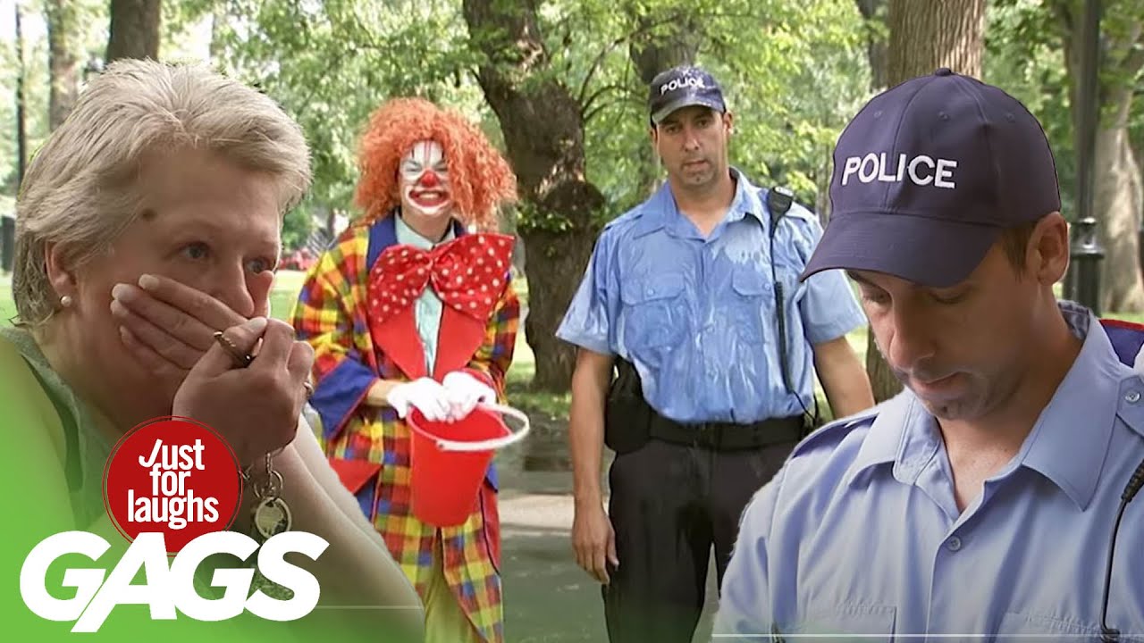Best Of Clown Pranks Just For Laughs Compilation Youtube
