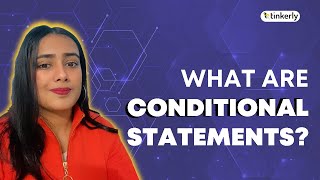 What Are Conditional Statements? Coding For Kids - Tinkerly #shorts