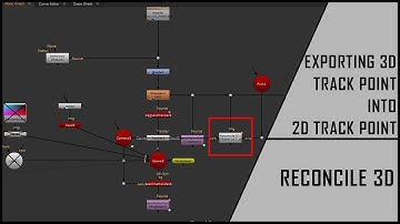 HOW TO EXPORT 2D TRACKER FROM 3D CAMERA TRACKER | RECONCILE  3D | VFX VIBE