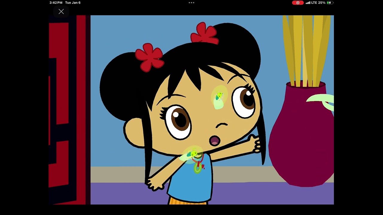 Jae Plays Ni Hao Kai-lan Paper Lanterns As Pink Chinese Rainbow Lantern