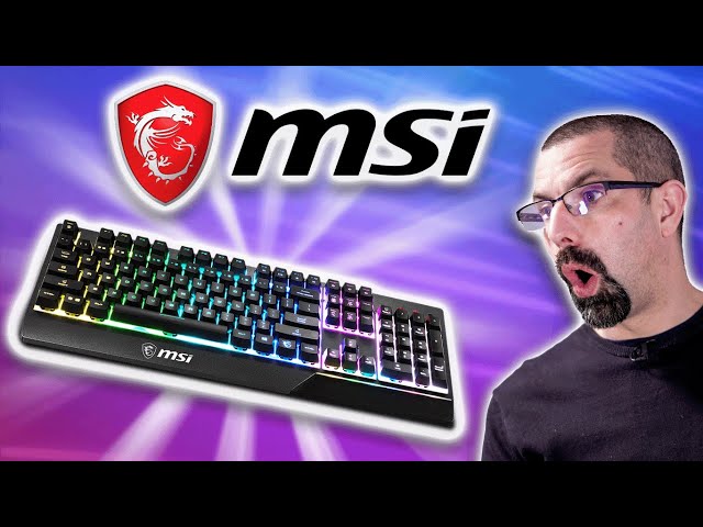 MSI Vigor GK30 un CLAVIER GAMER SOLIDE et PAS CHER ! 