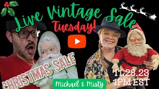 Live Vintage Sale TUESDAY! Thrifter Junker Vintage Hunter & The Cult Of Vintage