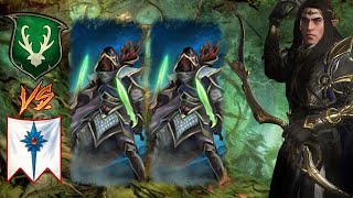 Shadow Walker & Alith Anar BOUNTY ATTEMPT | High Elves vs Wood Elves - Total War Warhammer 3