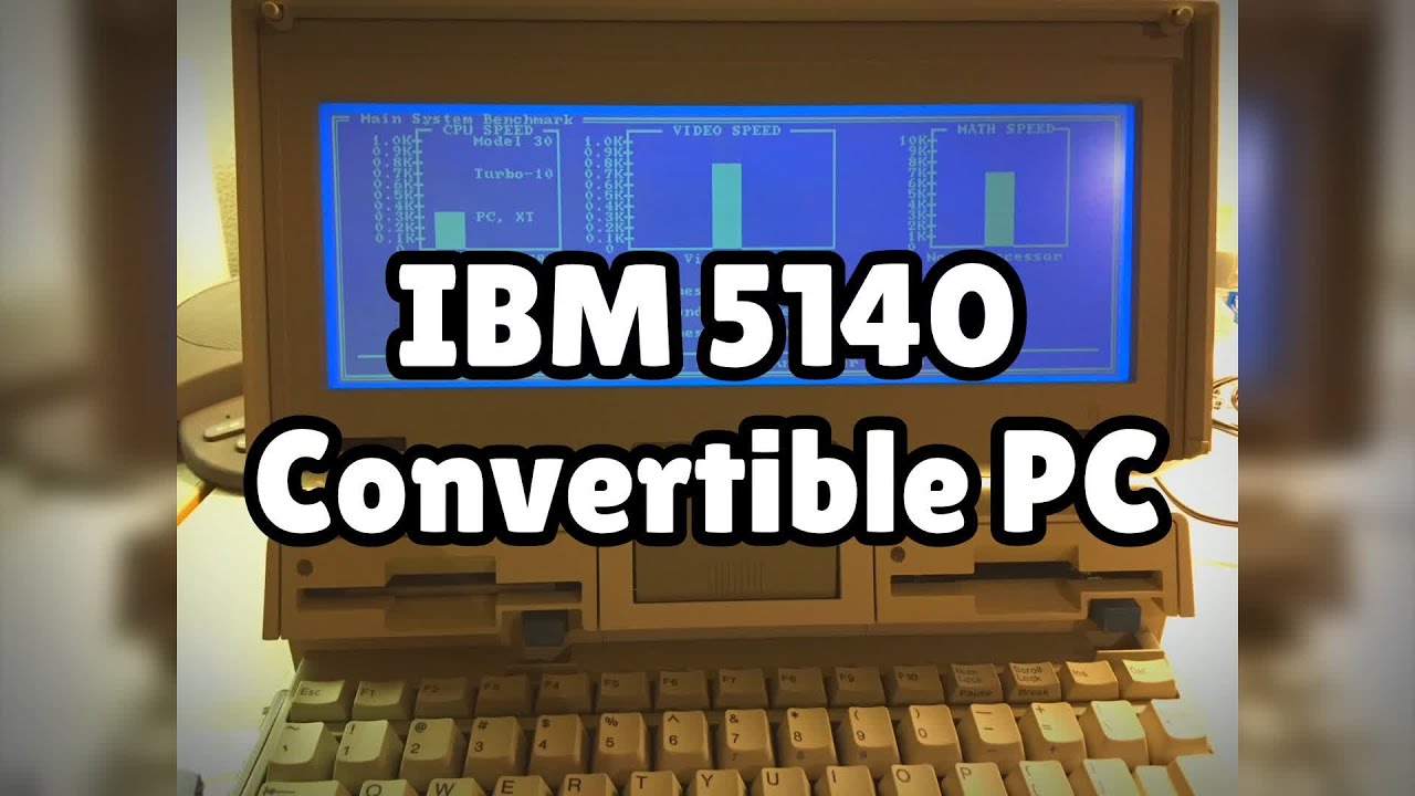 【限定値下げ】IBM 5140 PC Convertible Vintage IBM 5140 PC Convertible Portable Computer w/Modules ***Pls