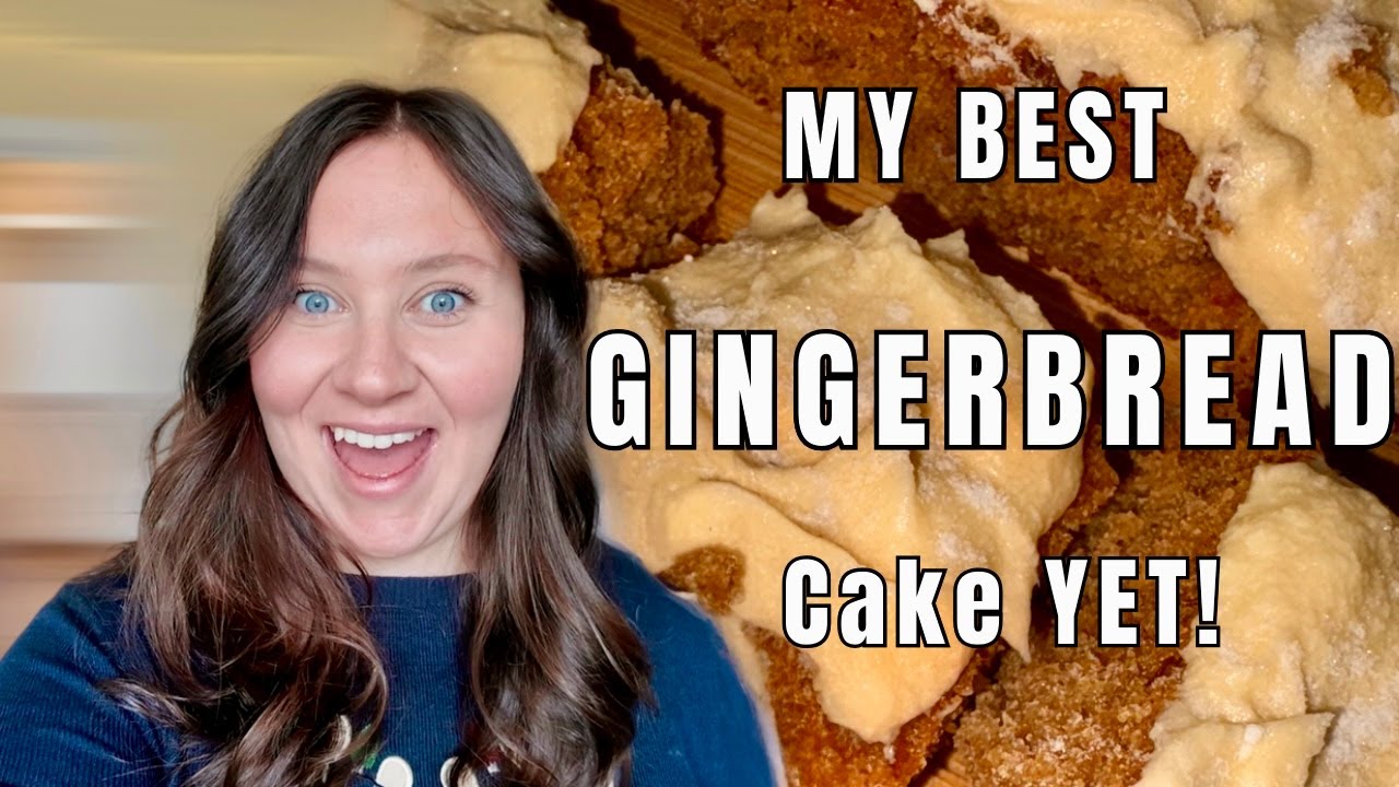 How I Make the BEST Gingerbread Cake 🎄 (Fail-Proof Recipe!)