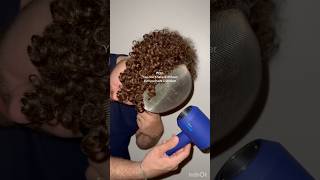 No diffuser, no problem 🙌🏼 #hair #haircare  #relatable #hairwash #curlyhair #shorts