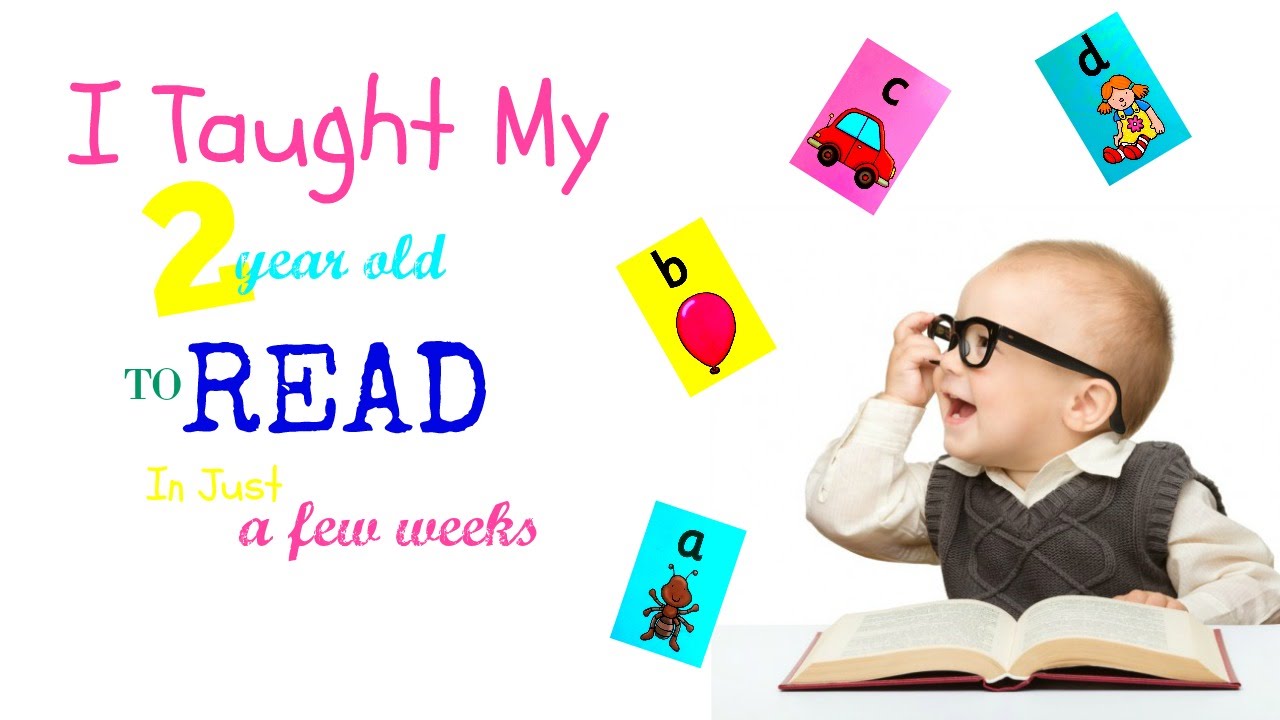 How can I get my 2-year-old to read?