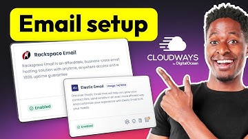 How to setup Emails on Cloudways using Elastic Email + Rackspace + WordPress | Cloudways Tutorial