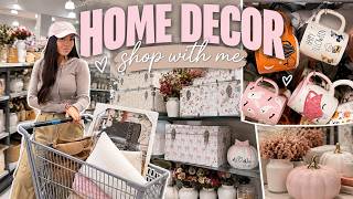 home decor shop with me 🎀 | cozy homesense finds   fall decorating 🍂