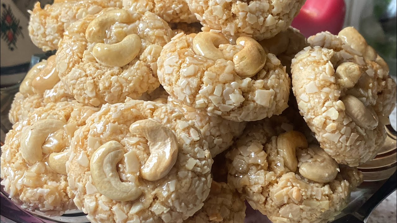 🥰الغريبة بااللوز و كاجو سهلة وسريعة التحضير ولذيذة جدا جربوها 🥰