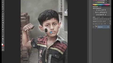 How to Make Dark Faded Dramatic color in Photoshop - Photoshop Tutorial