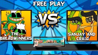 Breadwinners Vs. Sanjay Y Craig Super Hero Brawl