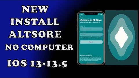 NEW Install Altstore NO Computer iOS 13 - 13.5 Jailbreak iPhone iPad iPod