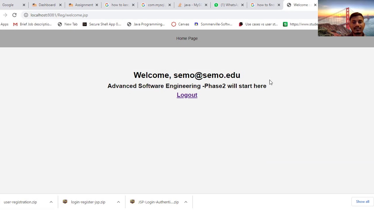 ASE PROJECT PHASE1 -LOGIN & REGISTRATION SYSTEM - YouTube