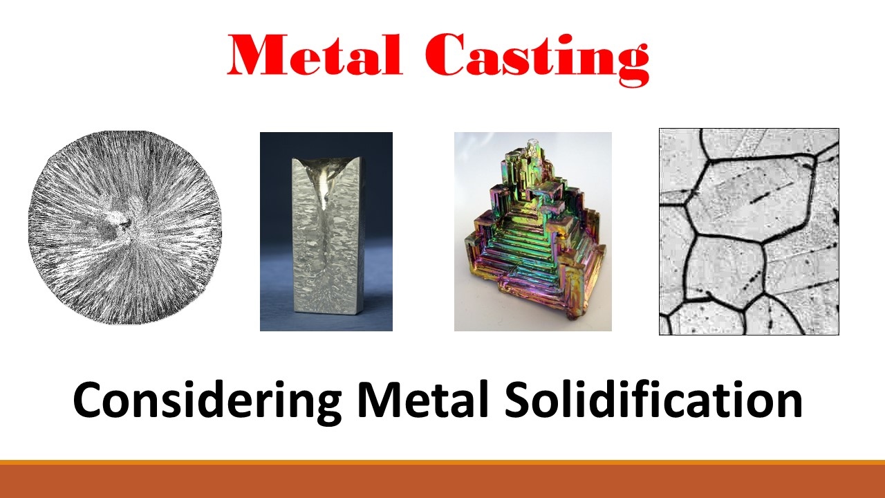 Metal Casting (Part 2: Metal Solidification & Chvorinov's Rule) - YouTube