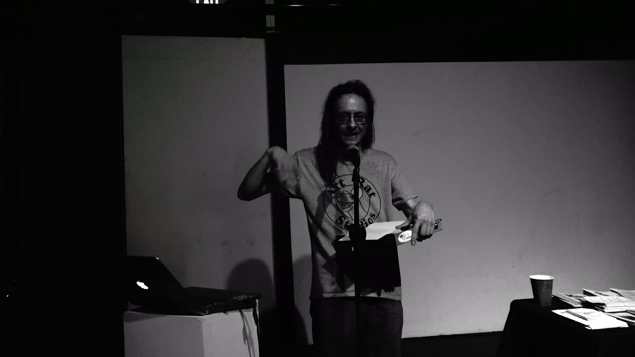 "Your Throat is a Noise Machine" Sound Poetry Lecture: Olchar Lindsann at Vox Populi Gallery 7.27.19