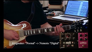 Source Audio pedals: Nemesis, Kingmaker, L.A. Lady