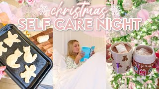 Winter Self Care Night | Baking Cookies, Christmas Movie, Reading, Staying In | LN x NYC screenshot 5
