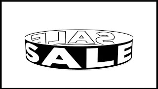Sale text animation motion graphics background loop | Free footage
